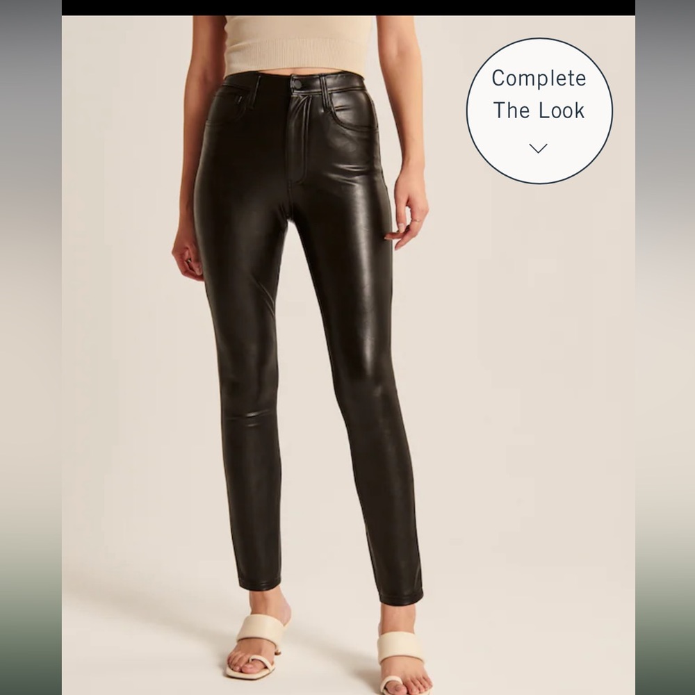 Abercrombie & Fitch Black Skinny Pants
